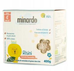  Búzából készült bébitészta Bio (GMO-mentes) Minardo Rizs 400g +B1 (8054392020889)
