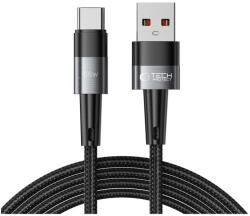 Tech-Protect ULTRABOOST TYPE-C kábel 66W/6A 200CM szürke (503070)