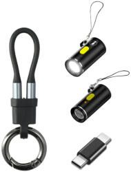 4smarts 4 az 1-ben kiegészítő készlet 4smarts Explorer - USB-C kulcstartós kábel, USB-C to USB-C adapter, USB-C gyújtó, U (541488)