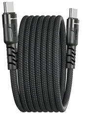 Awei CL-166T USB-C to USB-C mágneses kábel fekete (CL-166T)