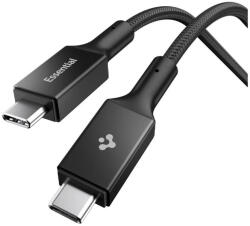 Spigen EB10015CC ESSENTIAL TYPE-C kábel 100W 150CM fekete (503611)