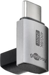 Goobay Adaptor USB-C3.1 mama - USB-C tata vertical la 90 scurt Thunderbolt 3 /4 Goobay 74444 (74444) - pretexpert