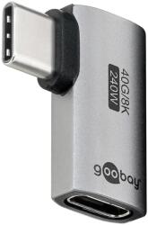Goobay Adaptor USB-C mama - USB-C tata orizontal 90 Thunderbolt3/4 Goobay 74441 (74441) - pretexpert