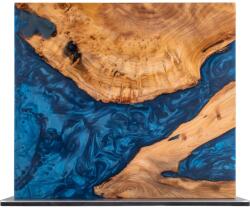 HARAHU Mágneses késtartó állvány fából - Kék KP39262