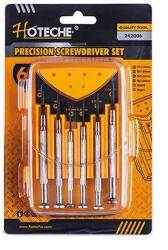 HOTECHE Csavarhúzó készlet 6 részes órás / precíziós vegyes Hoteche (242006)