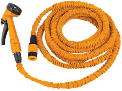 Hoteche Locsolótömlő nyúló-zsugorodó 5, 0m -15m + 7 funkciós locsolópisztoly Profi Hoteche (373501)