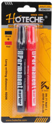 Hoteche Filc alkoholos vastag fekete/piros 2db Hoteche (424019)