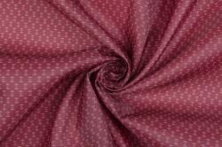  Szövet Bélés Masni Mintás Bordó (0,5m-muszka-03)