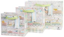 ARTEBENE ajándéktasak (18x16x8 cm) vonatozó állatok (6) (206523)