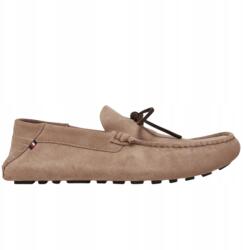 Tommy Hilfiger Folded Suede Driver Bézs 42 (FM0FM05385)