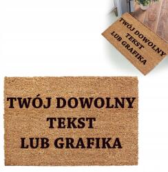 Decortrend Lábtörlő Ajtóhoz Bármilyen Felirat Vastag 40x60CM Kókuszrost (LAS-203-DOWOLNY NAP)
