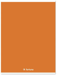 Fortuna Füzet kockás FORTUNA Monocolor A/4 32 lapos 87-32 narancssárga (01.08655) - fotoland