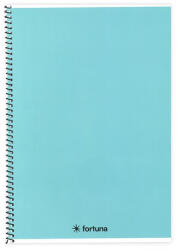 Fortuna Spirálfüzet vonalas FORTUNA Monocolor A/4 70 lapos pasztell kék (01.02137) - fotoland