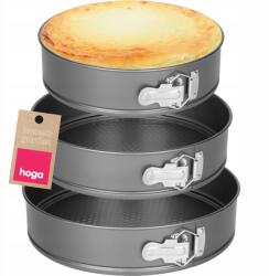 hoga 2023 Torta Forma szürke Kerek 24/26/28cm 3db-os szett (HG2023)