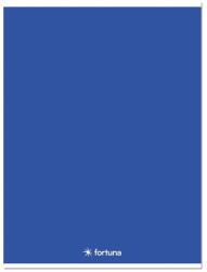 Fortuna Füzet kockás FORTUNA Monocolor A/4 32 lapos 87-32 sötétkék (01.08663) - fotoland