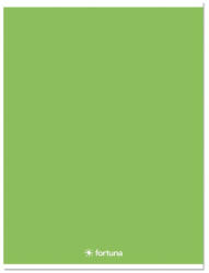 Fortuna Füzet kockás FORTUNA Monocolor A/4 32 lapos 87-32 zöld (01.08664) - fotoland