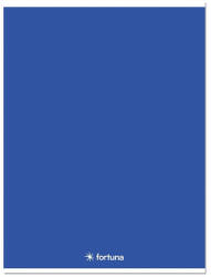 Fortuna Füzet kockás FORTUNA Monocolor A/5 32 lapos 27-32 sötétkék (01.08673) - fotoland