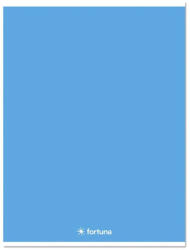 Fortuna Füzet kockás FORTUNA Monocolor A/5 32 lapos 27-32 kék (01.08667) - fotoland