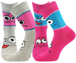 BOMA 2PACK șosete copii Boma multicolore (Tlamik mix B) 20/24 (184120)