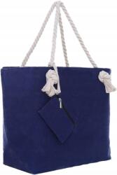  Női strandtáska Extra nagy, cipzárral Kék (X001R5VPJ5)
