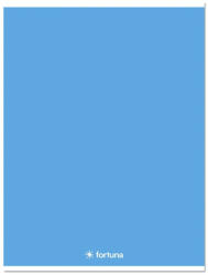 Fortuna Füzet kockás FORTUNA Monocolor A/4 32 lapos 87-32 kék (01.08653) - papir-bolt