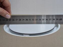 Ergovent Keret nélküli lapos anemosztát 100mm Gk előlappal, kerek (RONDO-100)