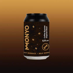  Monyo MOJO WORKIN'25 COFFEE STOUT 8, 5% 0, 33l