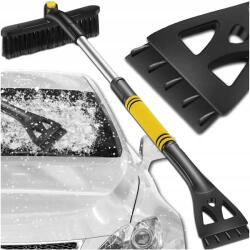  Kaparó Kefe Összecsukható Teleszkópos Seprű Autó Szélvédő Hó 2in1