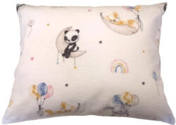  Flanel kispárna huzat - 40 cm x 50 cm / lufi - panda- nyuszi - róka mintás