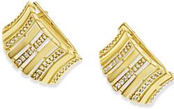 ÉkszerM Arany Francia Kapcsos Fülbevaló AU 96696