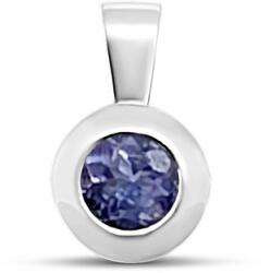 ÉkszerM Fehérarany Tanzanit Köves Medál AU 96736