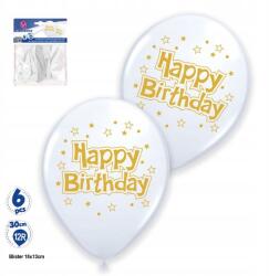  Ouda Party -Matt fehér latex lufi