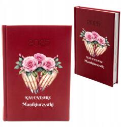  Könyvnaptár A5 2026 Piros Manikűrös Napi Tervező (8018111 kalendarz)