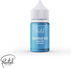 Fractal Colors Caribbean blue Fractal SuperiOil olajbázisú ételfesték 30 g