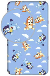 Ludo Studio Bluey Clouds gumis lepedő 90x200 cm Nr1