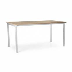 Rauman Univerzális asztal fém lábakkal 160 x 80 cm, tölgy
