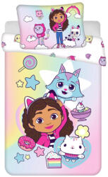 Netflix Gabi babaháza Sugar Dream gyerek, ovis ágyneműhuzat 100×135 cm, 40×60 cm Nr2