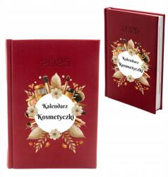  Naptár 2026 Könyves A5 Piros Kozmetikus Szalon Határidőnapló (8018036 kalendarz)