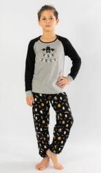 Vienetta Denevér hosszúnadrágos fiú pizsama szürke, 11-12 (CS8312---11-12)