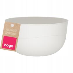 Hoga Konyhai Tál Élelmiszer Tároló Fagyasztóba Műanyag Fehér 1, 2L 16cm (HG1002 BIAŁA)