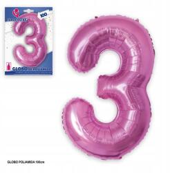  Ouda Party -Egyméteres rózsaszín lufi 3-as szám