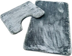 Troya Troya, Fürdőszobai szőnyeg, 2 részes, egyszínű szürke