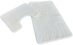 Troya Troya, Fürdőszobai szőnyeg, 2 részes, egyszínű krém