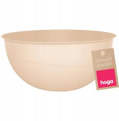 Hoga Tál Élelmiszer Tároló Fagyasztóba Műanyag Bézs 3L 23cm (HG103000 BEŻOWA)