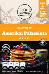  Free selection Free selection klasszikus amerikai palacsinta alappor 3x50g 150 g