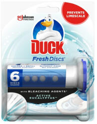 DUCK WC öblítő korong zselés 36 ml Fresh Discs Duck® Eukaliptusz (44279)