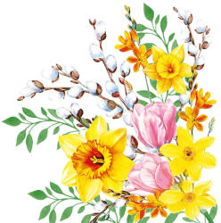 Mank Textilhatású dekorszalvéta 40x40 cm "Antje" 50 lap/csomag