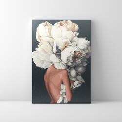 Makana Virágokba merülve - Számfestő készlet, kerettel (40x50 cm)