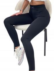 Millagro Bella Millagro magas derekú pamut női leggings, fekete