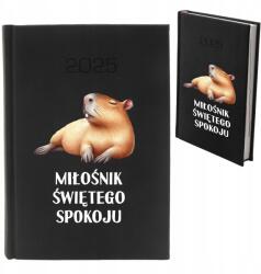  Naptár 2026 A5 Könyv Capybara Fekete Vicces Napi Tervező (8018197 kalendarz)